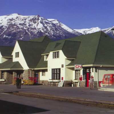 Photograph, CNR Station at Jasper