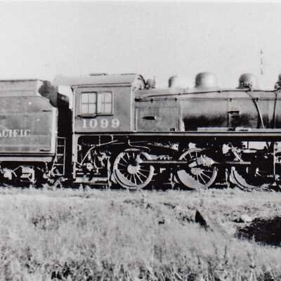 Photograph, CPR Locomotive 1099.