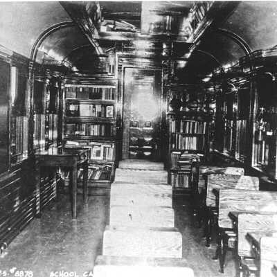 Interior Photo of CP School Car #50, December 1947