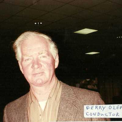 Photograph, Gerry O'Leary, Conductor.