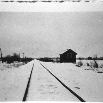 Photograph, CNR Station at Avening, Ontario.