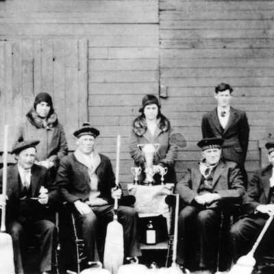 Photograph, Capreol Women's Curling Team. Unknown People