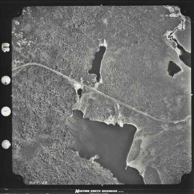 Photograph, Aerial Shots, Canadian National Railway, Unknown Location.