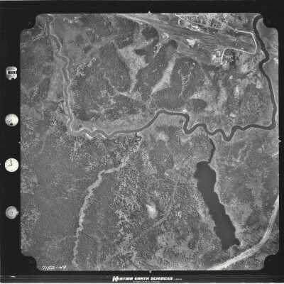Photograph, Aerial Shots, Canadian National Railway, Unknown Location.