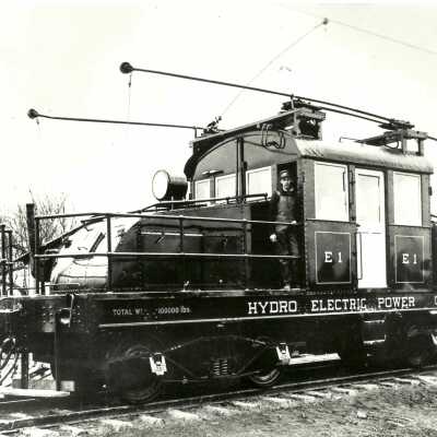 Photograph, Hydro Electric Power Commission Locomotive E1