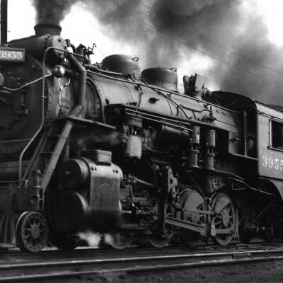 Photograph, CPR Locomotive 3955.