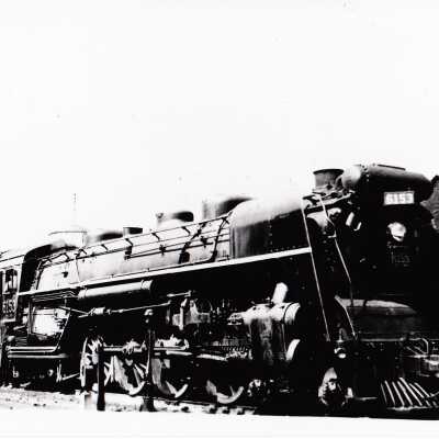 Photograph, CNR Steam Engine 6153