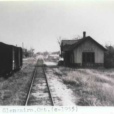 Photograph, CNR Station at Glencairn, Ontario.