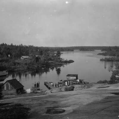 Photograph, French River, Ontario.