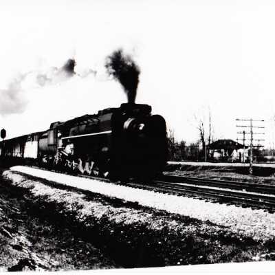 Photograph, CNR Steam Engine
