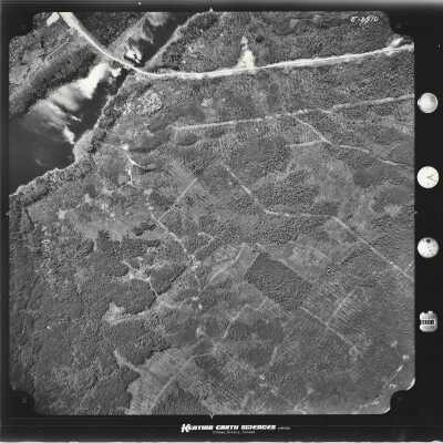 Photograph, Aerial Shots, Canadian National Railway, Unknown Location.