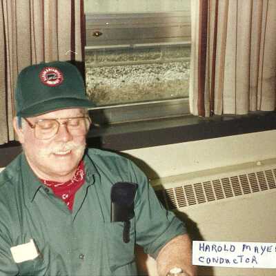 Photograph, Harold Mayer, Conductor.