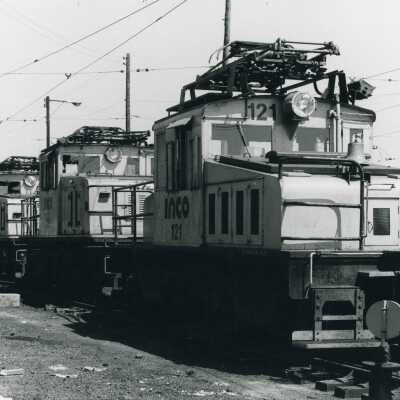 Photograph, INCO Locomotive 121.