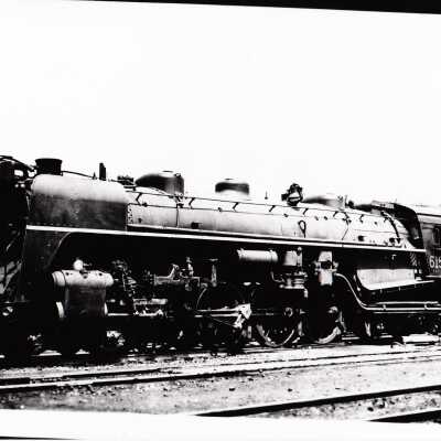 Photograph, CNR Steam Engine 6155