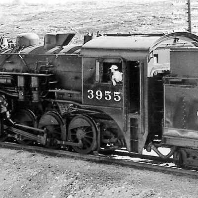 Photograph, CPR Locomotive 3955.