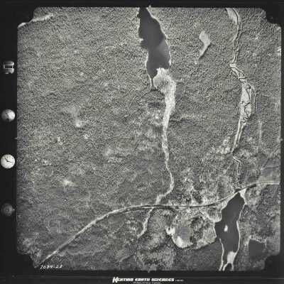 Photograph, Aerial Shots, Canadian National Railway, Unknown Location.