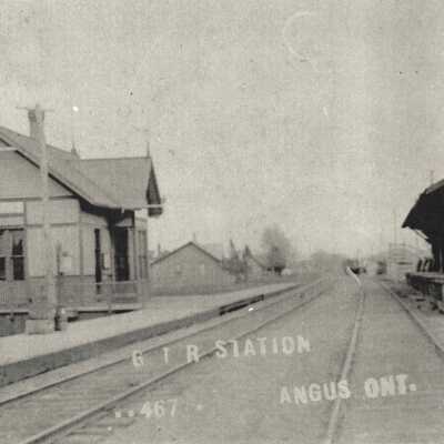 Photograph, CNR Angus Station, Angus, Ontario.