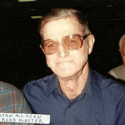 Photograph, Stan McLean, Roadmaster.