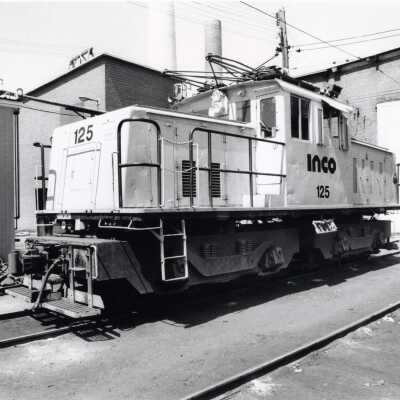 Photograph, INCO Locomotive 125, May 1981, WA Wilson.