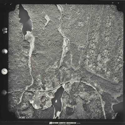 Photograph, Aerial Shots, Canadian National Railway, Unknown Location.