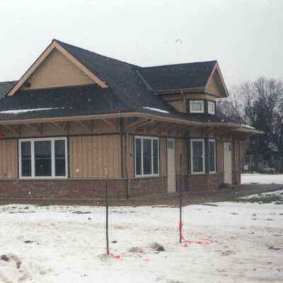 Photograph, CNR Station at Creemore, Ontario.