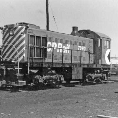Photograph, CP Rail Locomotive 7090.