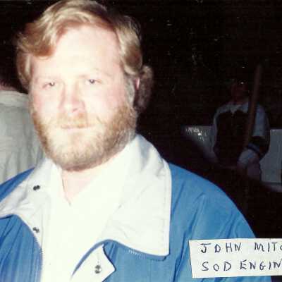 Photograph, John Mitchell, SOD Engineer.