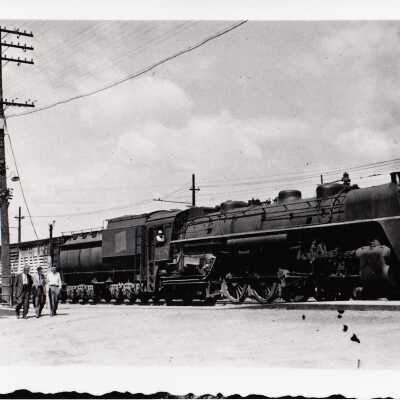 Photograph, CNR Steam Engine 6154