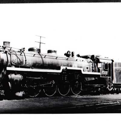 Photograph, CNR Locomotive 6000