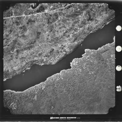 Photograph, Aerial Shots, Canadian National Railway, Unknown Location.