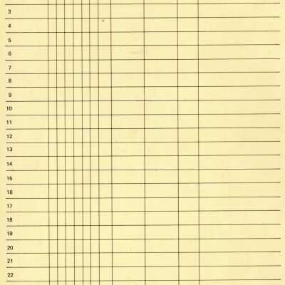 Document, CN Switch List, Blank.