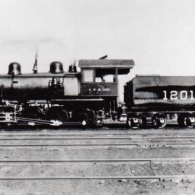Photograph, CPR Locomotive 1201.
