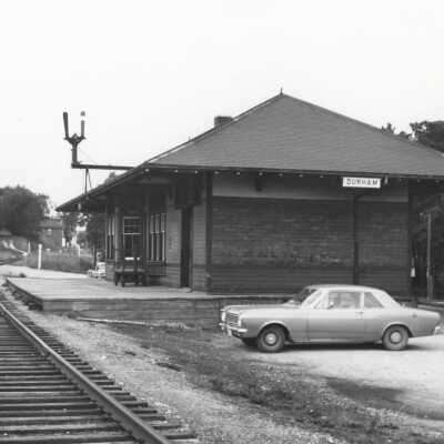 Photograph, CNR Station, Durham, Ontario, Canada.