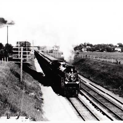 Photograph, CNR Steam Engine