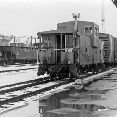 Photograph, Canadian Pacific Caboose.