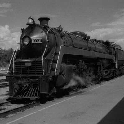 Photograph, CNR 6060, Capreol, Ontario.