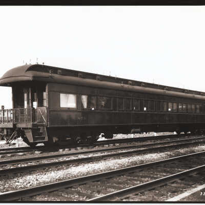Photograph - Canadian National "St. Peter" buffet parlour car no. 878