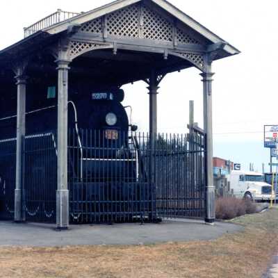 Photograph, CNR 5270, Moncton New Brunswick, April 17, 1996