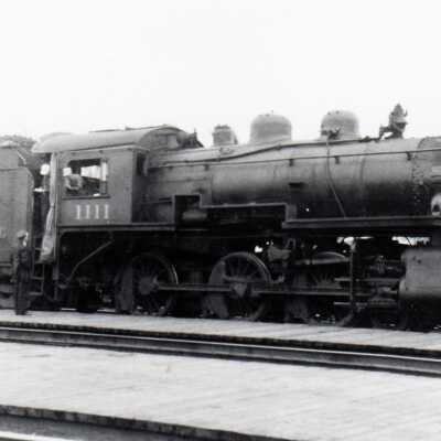 Photograph, CPR Locomotive 1111.