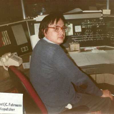 Photograph, Albert Furhmann, Train Dispatcher.