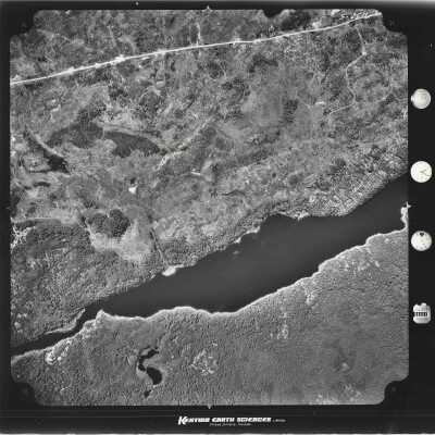 Photograph, Aerial Shots, Canadian National Railway, Unknown Location.