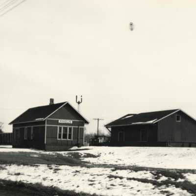 Photograph, CNR Angus Station, Angus, Ontario.