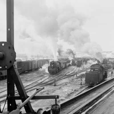 Photograph, Capreol CNR Yard.