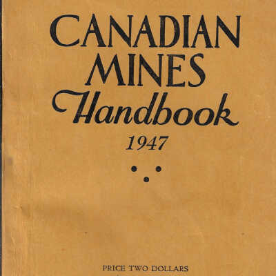 Canadian Mines Handbook, 1947