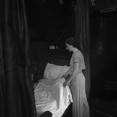 Photograph, Canadian National sleeping car.