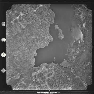 Photograph, Aerial Shots, Canadian National Railway, Unknown Location.