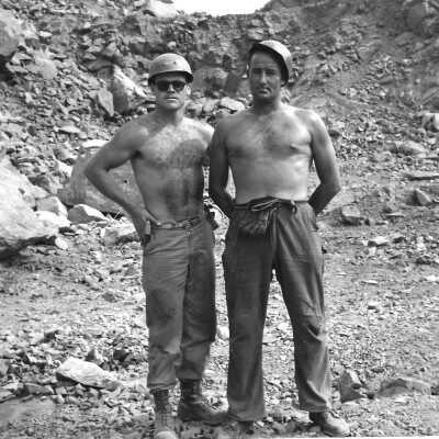 Photograph - The Hanna Mining Company - George McNairn and Jack Ranelli