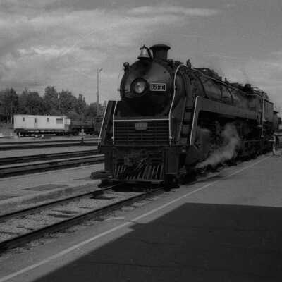 Photograph, CNR 6060, Capreol, Ontario.