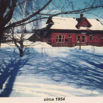 Photograph, CNR Station at Creemore, Ontario.