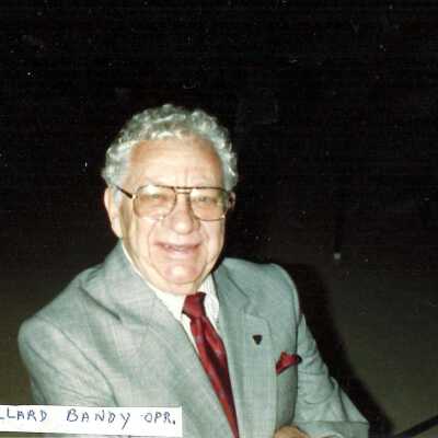 Photograph, Willard Bandy, Operator.